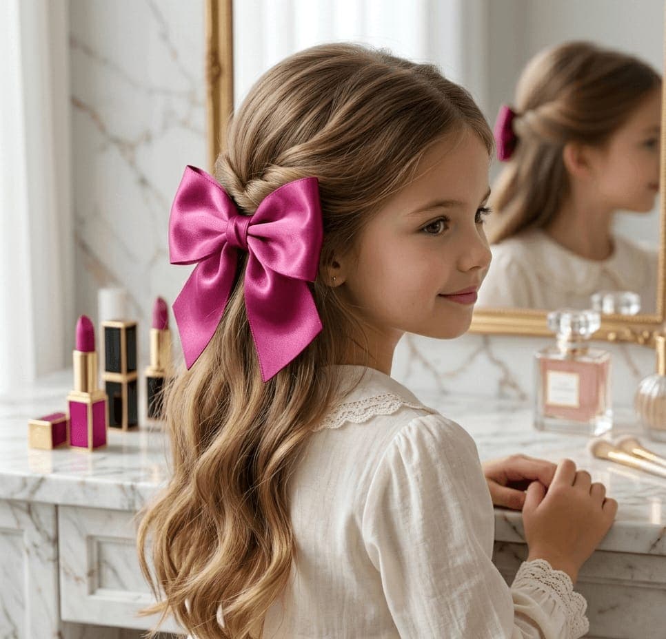 HairBow Rose